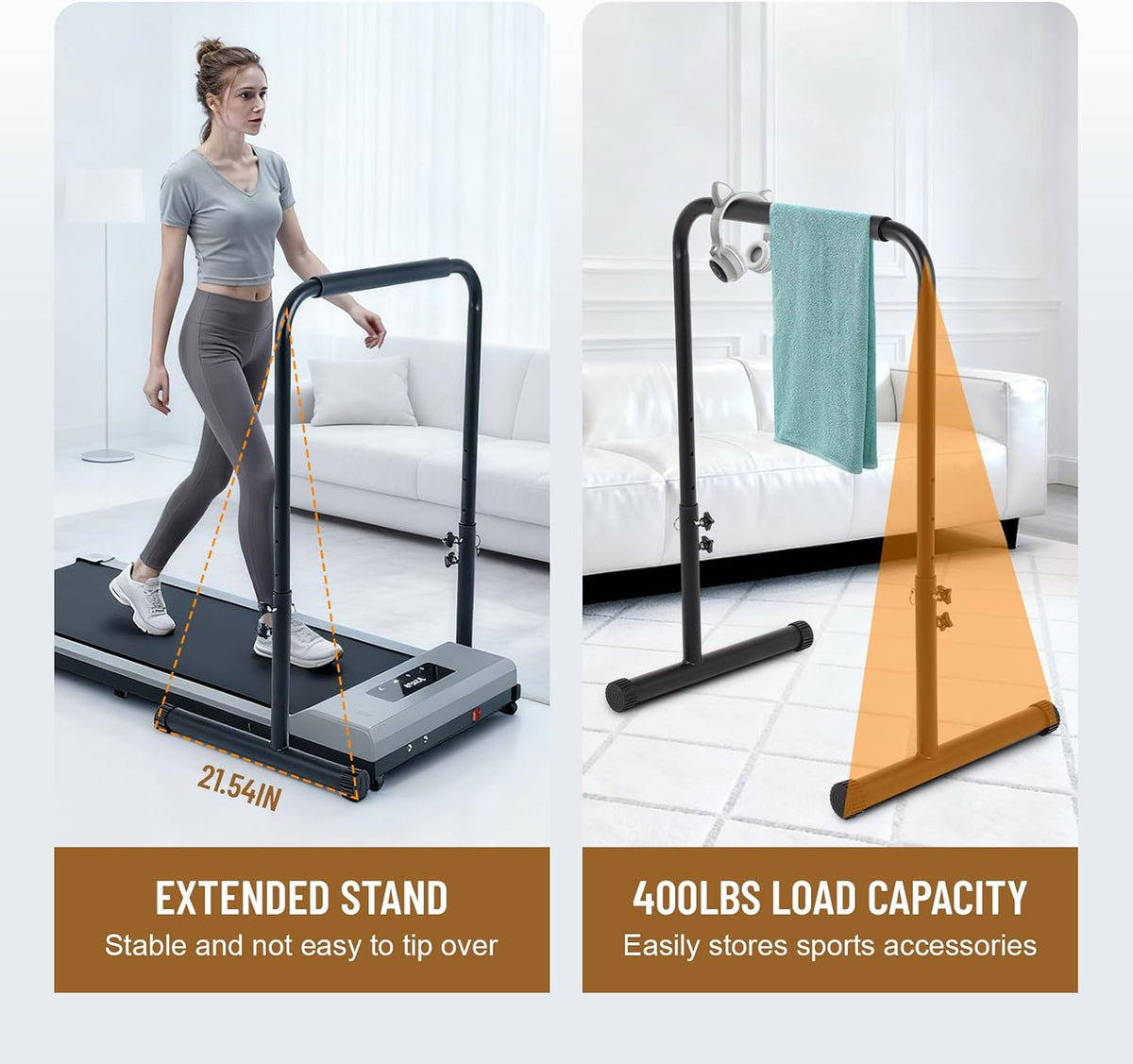 YourGlow™  Walking Pad & Extended Stand