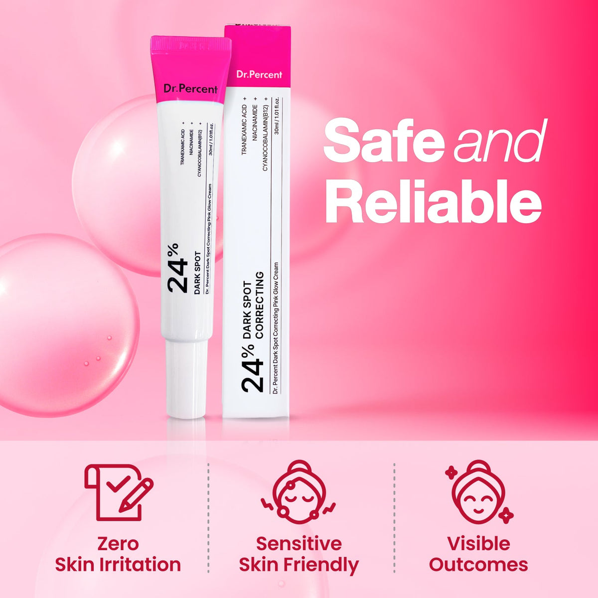 Dark Spot Correcting Pink Glow Cream