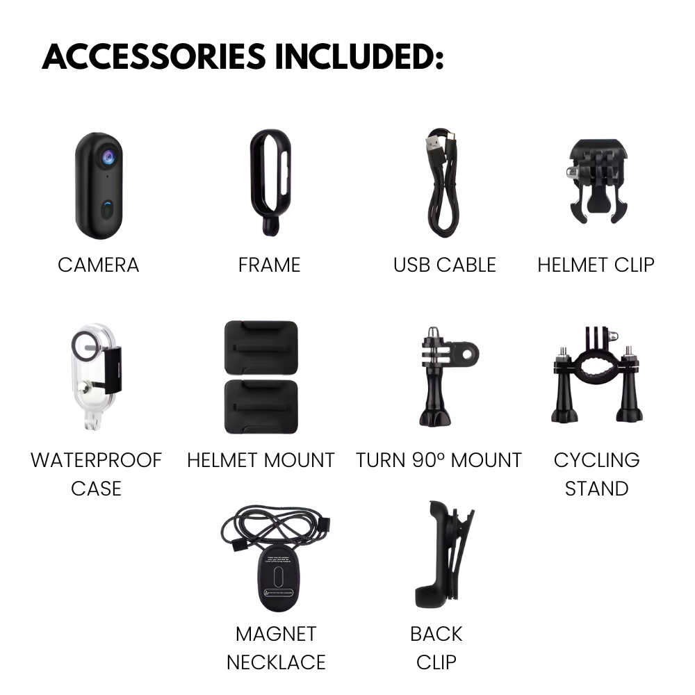 NanoVUE™ POVPocket 4K Mini Action Camera