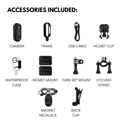 NanoVUE™ POVPocket 4K Mini Action Camera